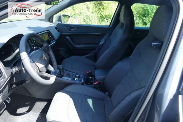 Cupra Ateca 2.0 TSI DSG 190 PS 4Drive AHK el.Sitz Top View Virtual Pedal el.H. 19" Copper SHZ LHZ 5JG Assistenz XL Dachhimmel schwarz Induktionsladeschale Navi Kamera Parkassist 4x4 