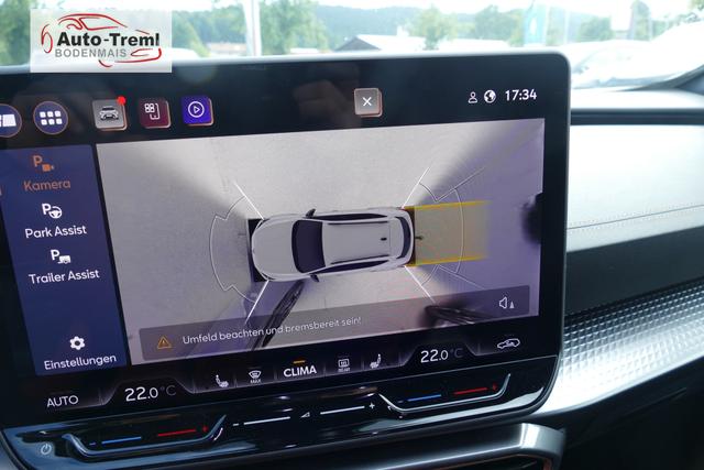 Cupra Formentor 1.5 e-TSI DSG 150 PS Facelift AHK Navi 19" Artic Kupfer Matrix Dynamic Design Top View Parklenk Edge Paket Intelligent Drive SHZ LHZ 5JG Pure Performance Reserverad 