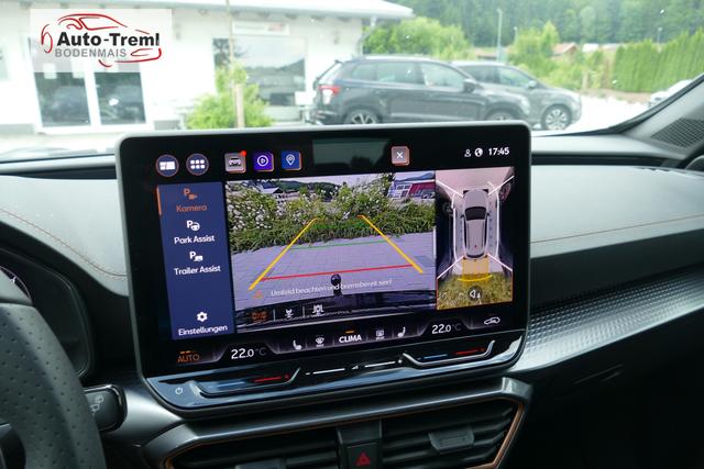 Cupra Formentor 2.0 TSI 4x4 DSG 204 PS Facelift AHK Navi 19" Artic Kupfer Matrix Dynamic Design Top View Parklenk Edge Paket Intelligent Drive SHZ LHZ 5JG Pure Performance 