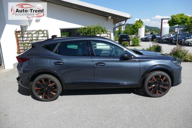 Cupra Formentor 2.0 TSI 4x4 DSG 204 PS Facelift AHK Navi 19" Sandstorm Kupfer Dynamic Design Top View Parklenk Edge Paket Intelligent Drive SHZ LHZ 5JG 