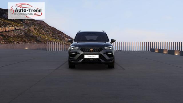 Cupra Ateca 1.5 TSI DSG 150 PS AHK el.Heckklappe 19" Black Matt SHZ LHZ 5JG Assistenz L Dachhimmel schwarz Induktionsladeschale Navi Kamera Parkassist doppelter Ladeboden Reserverad 230 V Steckdose 