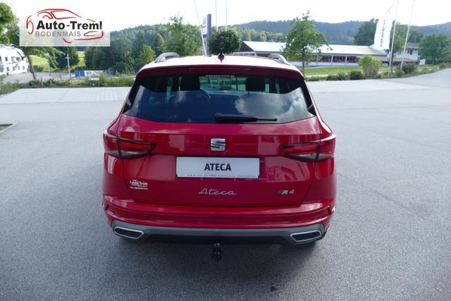 Seat Ateca FR 2.0 TSI DSG 4x4 4Drive 190 PS AHK NAVI 19"Dinamica 4JG SHZ Parklenk Kamera el.Heckklappe Virtual Pedal Lenkradheizung Frontscheibenheizung VirtualCockpit Voll-LED Assistenz-Paket 