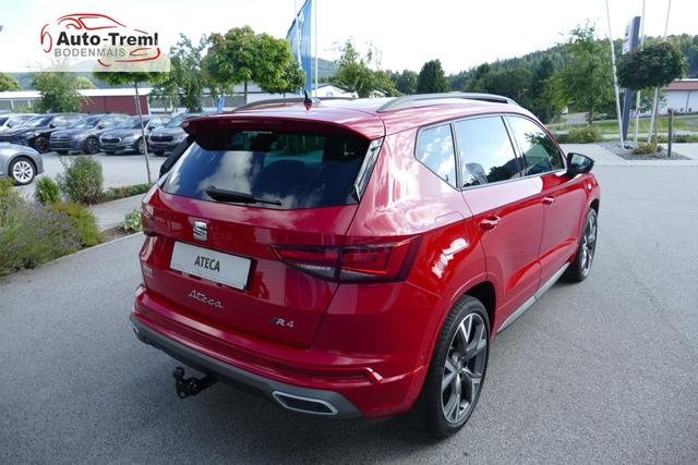 Seat Ateca FR 2.0 TSI DSG 4x4 4Drive 190 PS AHK NAVI 19"Dinamica 4JG SHZ Parklenk Kamera el.Heckklappe Virtual Pedal Lenkradheizung Frontscheibenheizung VirtualCockpit Voll-LED Assistenz-Paket 