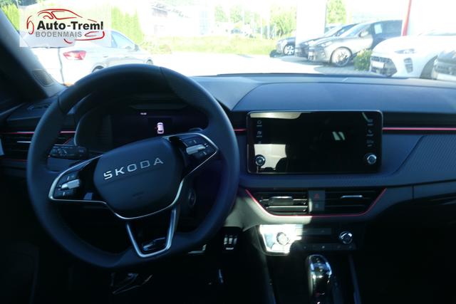 Skoda Kamiq Monte Carlo Facelift 1.5 TSI DSG 150 PS Matrix LED 17" ALU Kajam Pano Kamera PDCvo+hi SHZ Beh.WS Lenkradheizung Navi via Smart Link Colour Concept 