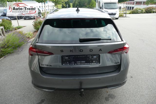 Skoda Octavia Combi Sportline 2.0 TSI 4x4 DSG 204 PS AHK NAVI el.H. Virtual Pedal 18" Vega Kamera ACC SHZ Digital Cockpit Emergency+Stau Assist 