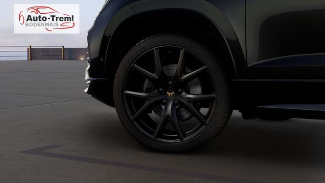 Cupra Ateca 2.0 TSI DSG 190 PS 4Drive AHK el.Sitz Top View Virtual Pedal el.H. 19" Black Matt SHZ LHZ 5JG Assistenz XL Dachhimmel schwarz dopp. Ladeboden Induktionsladeschale Navi Kamera Parkassist 4x4 