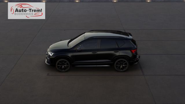 Cupra Ateca 2.0 TSI DSG 190 PS 4Drive AHK el.Sitz Top View Virtual Pedal el.H. 19" Black Matt SHZ LHZ 5JG Assistenz XL Dachhimmel schwarz dopp. Ladeboden Induktionsladeschale Navi Kamera Parkassist 4x4 