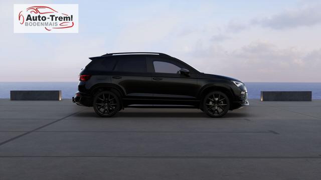Cupra Ateca 2.0 TSI DSG 190 PS 4Drive AHK el.Sitz Top View Virtual Pedal el.H. 19" Black Matt SHZ LHZ 5JG Assistenz XL Dachhimmel schwarz dopp. Ladeboden Induktionsladeschale Navi Kamera Parkassist 4x4 