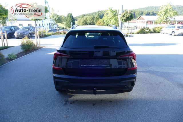 Skoda Kamiq Monte Carlo Facelift 1.5 TSI DSG 150 PS AHK 18" Ursa el.H. Virtual Pedal ACC Side Assist Matrix LED Pano Kamera PDCvo+hi SHZ Navi via Smart Link 