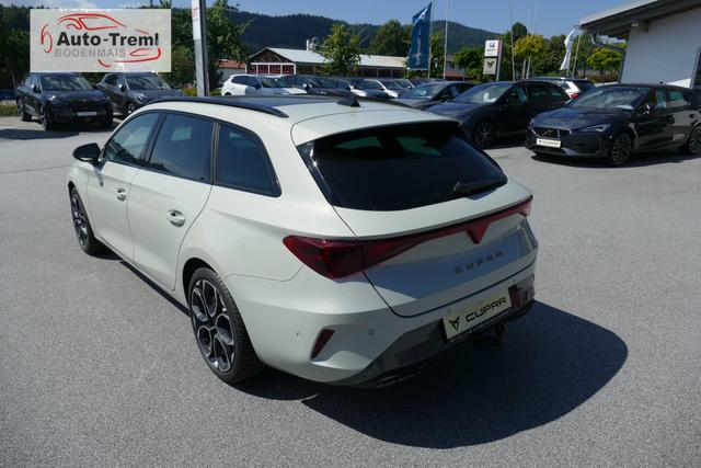 Cupra Leon Sportstourer 1.5 e-TSI DSG 150 PS Facelift Panorama AHK Navi Dynamic Design 18" Windstorm Kamera Virtual Pedal Parklenk Edge Paket Intelligent Drive SHZ LHZ 5JG elektr. Fahrersitz 