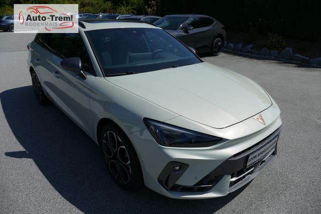 Cupra Leon Sportstourer 1.5 e-TSI DSG 150 PS Facelift Panorama AHK Navi Dynamic Design 18" Windstorm Kamera Virtual Pedal Parklenk Edge Paket Intelligent Drive SHZ LHZ 5JG elektr. Fahrersitz 