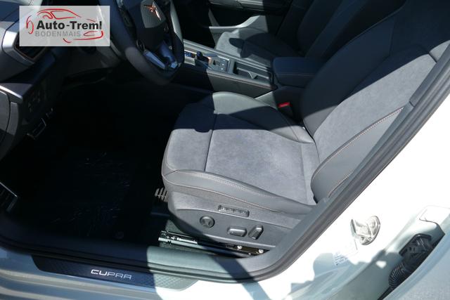 Cupra Leon Sportstourer 1.5 e-TSI DSG 150 PS Facelift Panorama AHK Navi Dynamic Design 18" Windstorm Kamera Virtual Pedal Parklenk Edge Paket Intelligent Drive SHZ LHZ 5JG elektr. Fahrersitz 