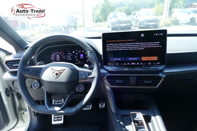 Cupra Leon Sportstourer 1.5 e-TSI DSG 150 PS Facelift Panorama AHK Navi Dynamic Design 18" Windstorm Kamera Virtual Pedal Parklenk Edge Paket Intelligent Drive SHZ LHZ 5JG elektr. Fahrersitz 