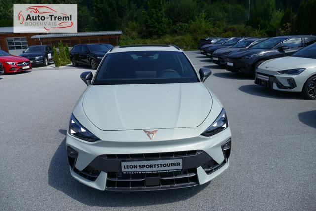 Cupra Leon Sportstourer 2.0 TSI DSG 204 PS 4Drive Facelift Panorama AHK Matrix Navi Dynamic Design 18" Windstorm Kamera Virtual Pedal Parklenk Edge Paket Intelligent Drive SHZ LHZ 5JG elektr. Fahrersitz Allrad 