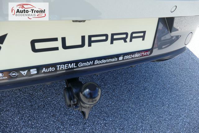 Cupra Leon Sportstourer 2.0 TSI DSG 204 PS 4Drive Facelift Panorama AHK Matrix Navi Dynamic Design 18" Windstorm Kamera Virtual Pedal Parklenk Edge Paket Intelligent Drive SHZ LHZ 5JG elektr. Fahrersitz Allrad 