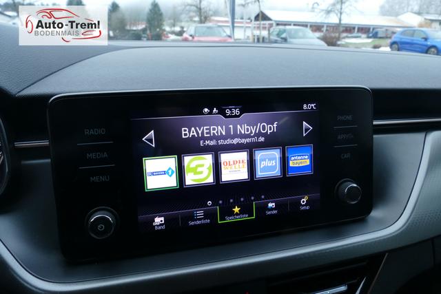 Skoda Kamiq Style 1.5 TSI 150 PS Navi via Full Link Voll-LED SHZ Climatronic Einparkhilfe Tempomat Garantie 