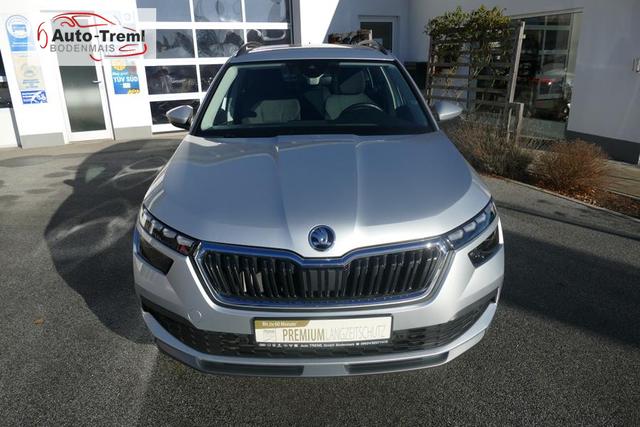 Skoda Kamiq Clever 1.0 TSI 110 PS Navi Amundsen Voll-LED SHZ Kamera PDCvo+hi Digital Cockpit Wireless Charging Tempomat Garantie 