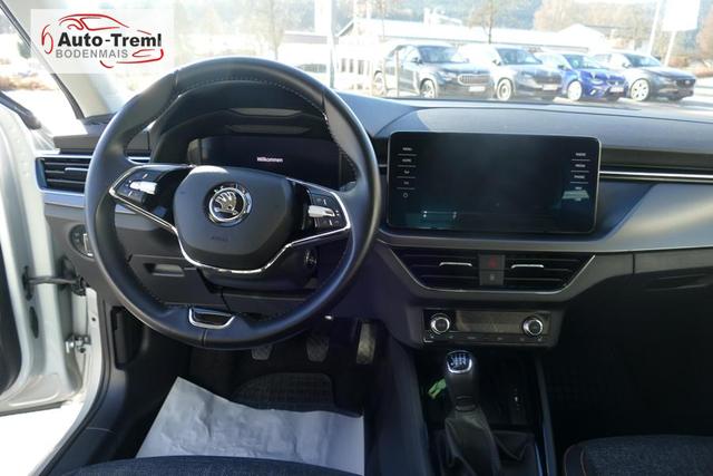 Skoda Kamiq Clever 1.0 TSI 110 PS Navi Amundsen Voll-LED SHZ Kamera PDCvo+hi Digital Cockpit Wireless Charging Tempomat Garantie 