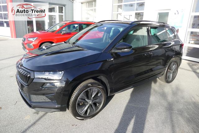 Skoda Karoq Sportline 2.0 TSI DSG 190 PS 4x4 AHK el. Heckklappe Virtual Pedal Navi Kamera PDC vo+hi SHZ 4JG Digital Cockpit 