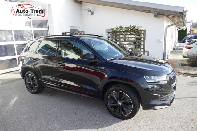 Skoda Karoq Sportline 2.0 TSI DSG 190 PS 4x4 AHK el. Heckklappe Virtual Pedal Navi Kamera PDC vo+hi SHZ 4JG Digital Cockpit 