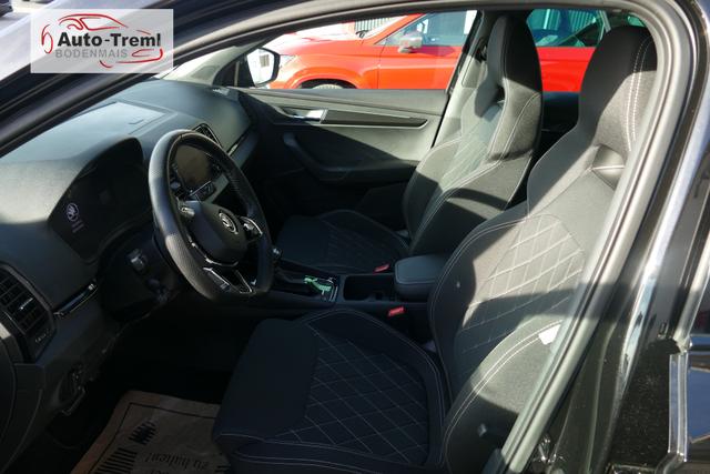 Skoda Karoq Sportline 2.0 TSI DSG 190 PS 4x4 AHK el. Heckklappe Virtual Pedal Navi Kamera PDC vo+hi SHZ 4JG Digital Cockpit 