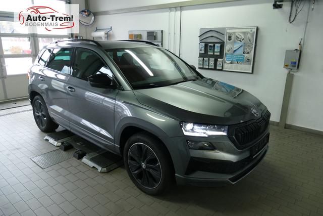 Skoda Karoq Sportline 2.0 TSI DSG 190 PS 4x4 AHK Navi Columbus beh.WS. el. Heckklappe Virtual Pedal Kamera PDC vo+hi 4xSHZ 5JG Digital Cockpit 