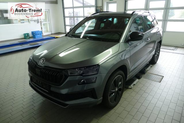 Skoda Karoq Sportline 2.0 TSI DSG 190 PS 4x4 AHK Navi Columbus beh.WS. el. Heckklappe Virtual Pedal Kamera PDC vo+hi 4xSHZ 5JG Digital Cockpit 