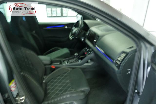 Skoda Karoq Sportline 2.0 TSI DSG 190 PS 4x4 AHK Navi Columbus beh.WS. el. Heckklappe Virtual Pedal Kamera PDC vo+hi 4xSHZ 5JG Digital Cockpit 