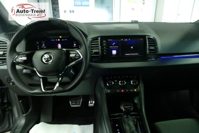 Skoda Karoq Sportline 2.0 TSI DSG 190 PS 4x4 AHK Navi Columbus beh.WS. el. Heckklappe Virtual Pedal Kamera PDC vo+hi 4xSHZ 5JG Digital Cockpit 