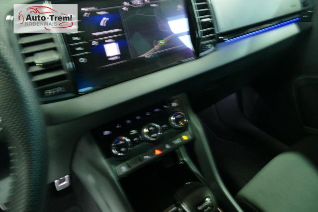 Skoda Karoq Sportline 2.0 TSI DSG 190 PS 4x4 AHK Navi Columbus beh.WS. el. Heckklappe Virtual Pedal Kamera PDC vo+hi 4xSHZ 5JG Digital Cockpit 