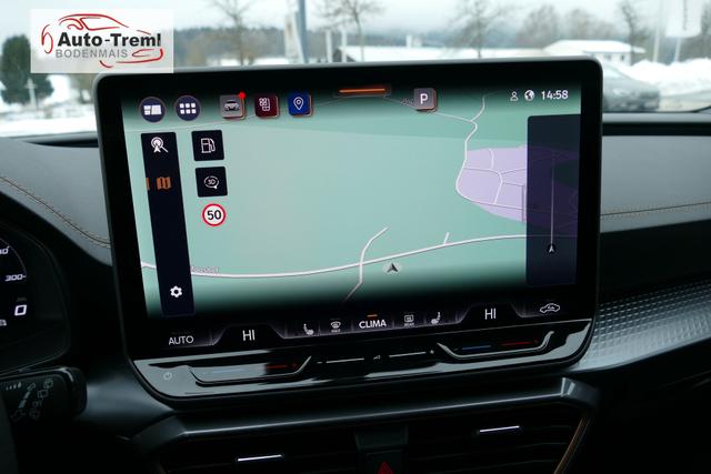 Cupra Leon Sportstourer 1.5 e-TSI DSG 150 PS AHK Navi 18" Windstorm Kamera Virtual Pedal Edge Paket SHZ LHZ 5JG 