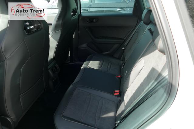 Cupra Ateca 2.0 TSI DSG 190 PS 4Drive AHK el.Sitz Top View Virtual Pedal el.H. 19" Black Matt SHZ LHZ 5JG Assistenz XL Dachhimmel schwarz Induktionsladeschale Navi Reserverad Kamera Parkassist 4x4 