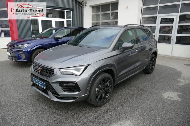 Cupra Ateca 2.0 TSI DSG 190 PS 4Drive AHK el.Sitz Top View Virtual Pedal el.H. 19" Black Matt SHZ LHZ 5JG Assistenz XL Dachhimmel schwarz Induktionsladeschale Navi Variabler Ladeboden Kamera Parkassist 4x4 