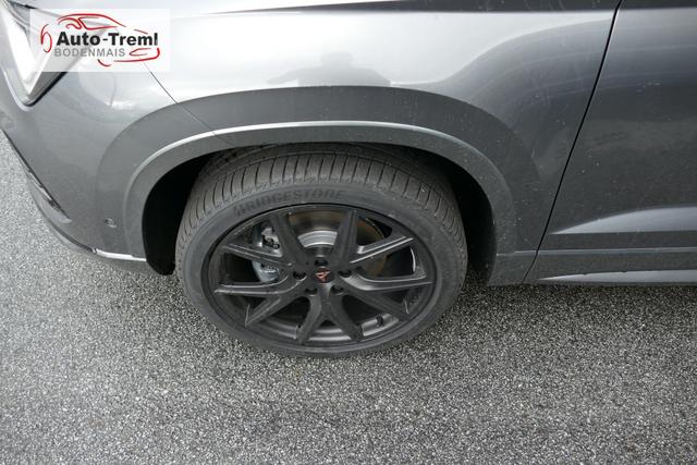Cupra Ateca 2.0 TSI DSG 190 PS 4Drive AHK el.Sitz Top View Virtual Pedal el.H. 19" Black Matt SHZ LHZ 5JG Assistenz XL Dachhimmel schwarz Induktionsladeschale Navi Variabler Ladeboden Kamera Parkassist 4x4 