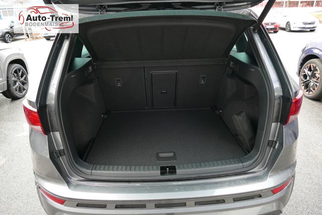 Cupra Ateca 2.0 TSI DSG 190 PS 4Drive AHK el.Sitz Top View Virtual Pedal el.H. 19" Black Matt SHZ LHZ 5JG Assistenz XL Dachhimmel schwarz Induktionsladeschale Navi Variabler Ladeboden Kamera Parkassist 4x4 