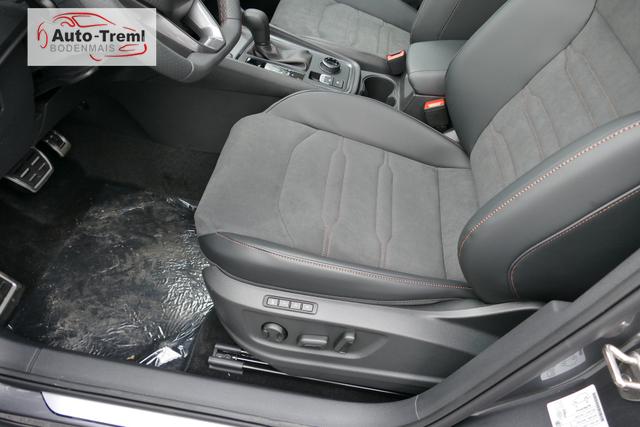 Cupra Ateca 2.0 TSI DSG 190 PS 4Drive AHK el.Sitz Top View Virtual Pedal el.H. 19" Black Matt SHZ LHZ 5JG Assistenz XL Dachhimmel schwarz Induktionsladeschale Navi Variabler Ladeboden Kamera Parkassist 4x4 