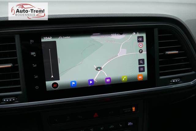 Cupra Ateca 2.0 TSI DSG 190 PS 4Drive AHK el.Sitz Top View Virtual Pedal el.H. 19" Black Matt SHZ LHZ 5JG Assistenz XL Dachhimmel schwarz Induktionsladeschale Navi Variabler Ladeboden Kamera Parkassist 4x4 