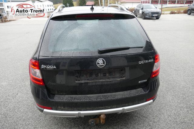 Skoda Octavia Combi Scout 2.0 TDI 4x4 Allrad AHK NAVI Kamera PCD vo+hi Bi-Xenon Alcantara/Leder 