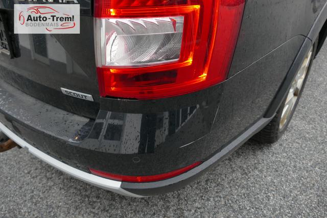 Skoda Octavia Combi Scout 2.0 TDI 4x4 Allrad AHK NAVI Kamera PCD vo+hi Bi-Xenon Alcantara/Leder 