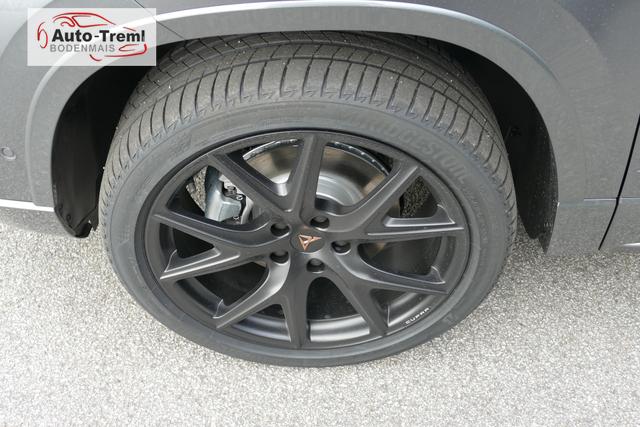Cupra Ateca 2.0 TSI DSG 190 PS 4Drive AHK el.Sitz Top View Virtual Pedal el.H. 19" Black Matt SHZ LHZ 5JG Assistenz XL Dachhimmel schwarz Induktionsladeschale Navi Reserverad Kamera Parkassist 4x4 