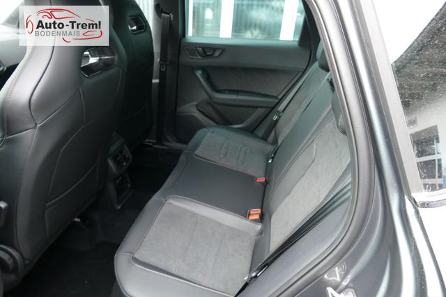 Cupra Ateca 2.0 TSI DSG 190 PS 4Drive AHK el.Sitz Top View Virtual Pedal el.H. 19" Black Matt SHZ LHZ 5JG Assistenz XL Dachhimmel schwarz Induktionsladeschale Navi Reserverad Kamera Parkassist 4x4 