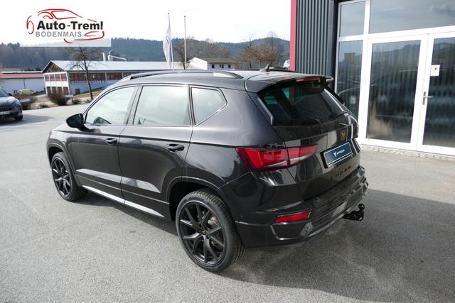 Cupra Ateca 2.0 TSI DSG 190 PS 4Drive AHK Top View Virtual Pedal el.H. 19" Black Matt var.Ladeboden SHZ LHZ 5JG Assistenz XL Dachhimmel schwarz Induktionsladeschale Navi Kamera Parkassist 4x4 