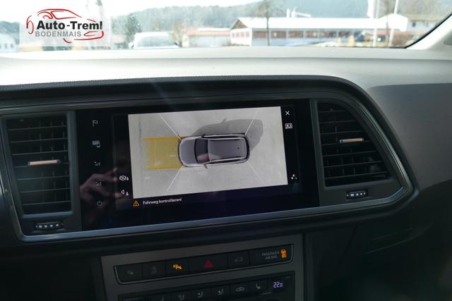 Cupra Ateca 2.0 TSI DSG 190 PS 4Drive AHK Top View Virtual Pedal el.H. 19" Black Matt var.Ladeboden SHZ LHZ 5JG Assistenz XL Dachhimmel schwarz Induktionsladeschale Navi Kamera Parkassist 4x4 