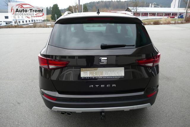 Seat Ateca Xcellence 1.5 TSI DSG 150 PS AHK Navi Beats Sound Frontscheibenheizung SHZ Kamera el.Heckklappe Virtual Pedal Totwinkel Garantie 