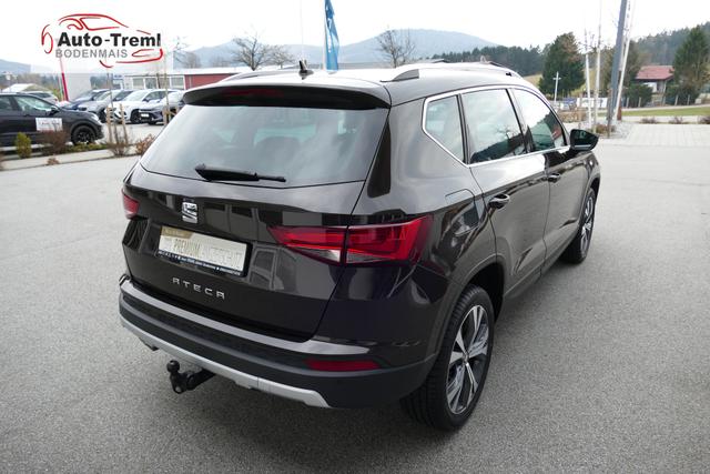 Seat Ateca Xcellence 1.5 TSI DSG 150 PS AHK Navi Beats Sound Frontscheibenheizung SHZ Kamera el.Heckklappe Virtual Pedal Totwinkel Garantie 