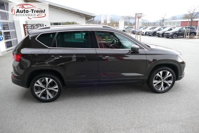 Seat Ateca Xcellence 1.5 TSI DSG 150 PS AHK Navi Beats Sound Frontscheibenheizung SHZ Kamera el.Heckklappe Virtual Pedal Totwinkel Garantie 
