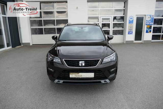 Seat Ateca Xcellence 1.5 TSI DSG 150 PS AHK Navi Beats Sound Frontscheibenheizung SHZ Kamera el.Heckklappe Virtual Pedal Totwinkel Garantie 