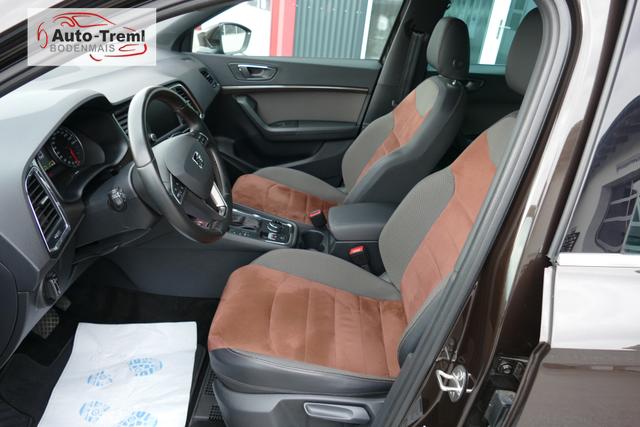 Seat Ateca Xcellence 1.5 TSI DSG 150 PS AHK Navi Beats Sound Frontscheibenheizung SHZ Kamera el.Heckklappe Virtual Pedal Totwinkel Garantie 