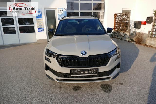 Skoda Karoq Sportline 1.5 TSI DSG 150 PS AHK Virtualles Pedal el.H. Matrix-LED Navi Virtual Cockpit SHZ beh.Lenkrad ACC 4JG Facelift 