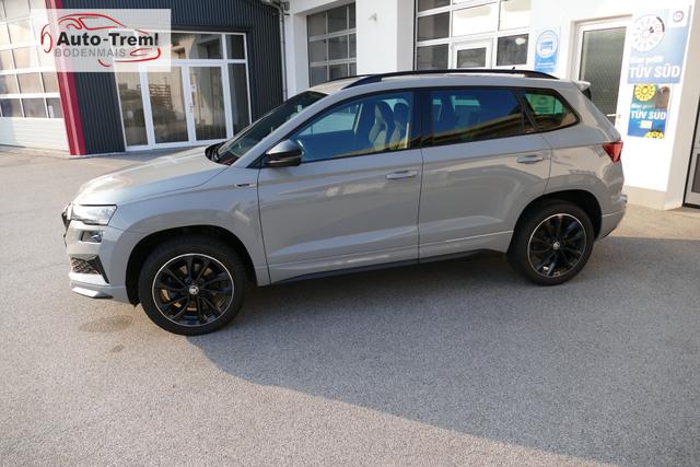 Skoda Karoq Sportline 1.5 TSI DSG 150 PS AHK Virtualles Pedal el.H. Matrix-LED Navi Virtual Cockpit SHZ beh.Lenkrad ACC 4JG Facelift 